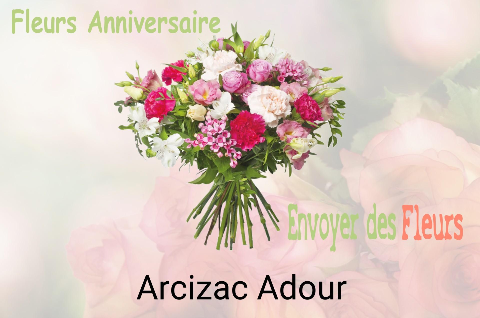 Bouquet de fleurs d’anniversaire livré à Arcizac-Adour